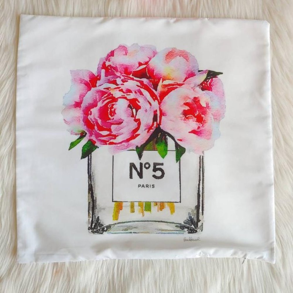 New!! Floral pillow case cover